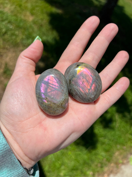 Labradorite Palm Stone