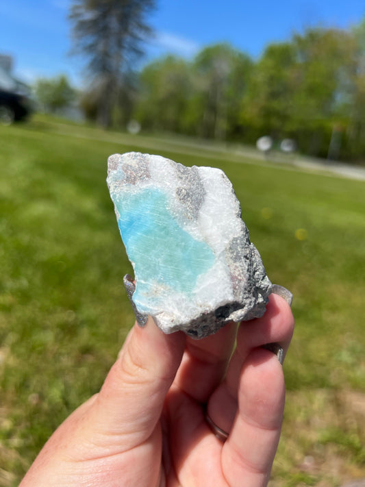 Raw Larimar Piece #1