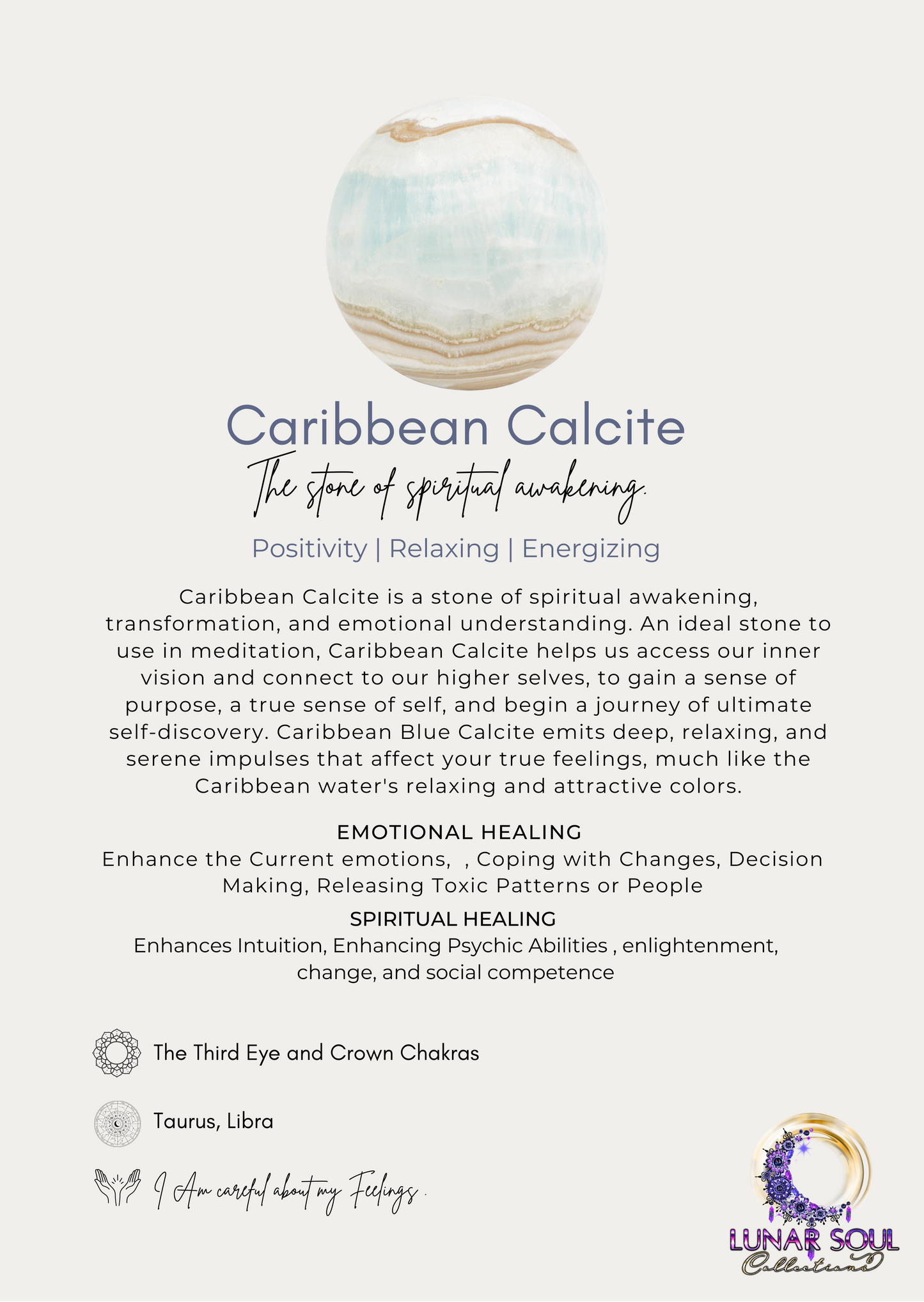 Caribbean Calcite Cab